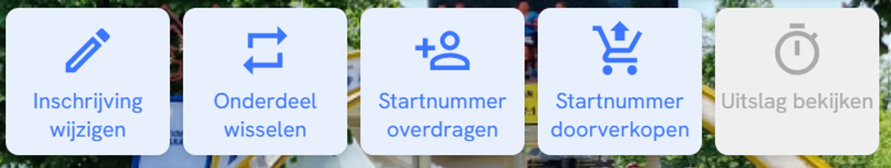 In je deelnemersdashboard kun je makkelijk alles zelf regelen